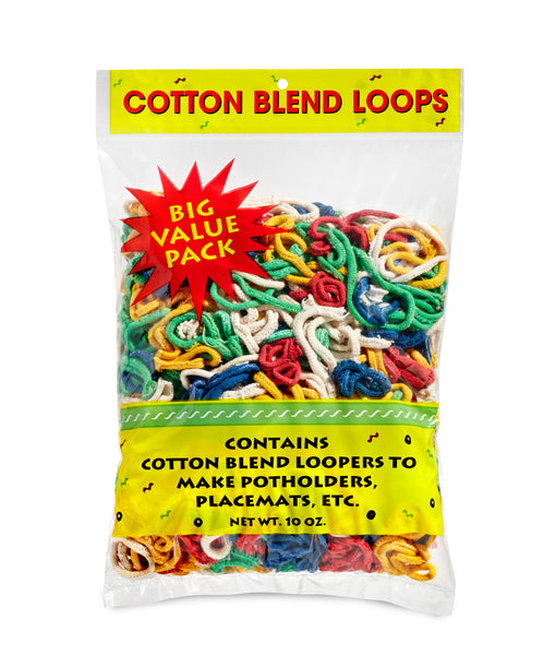 Nylon Loops 10 oz. Pkg    Assorted Color Bags