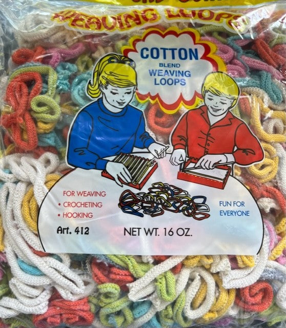 Assorted Cotton Blend Weaving Loops, 10oz.